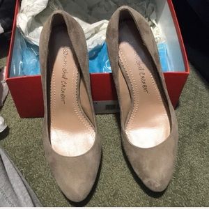 Jean Michel Cazabat platform pumps nude 6 1/2